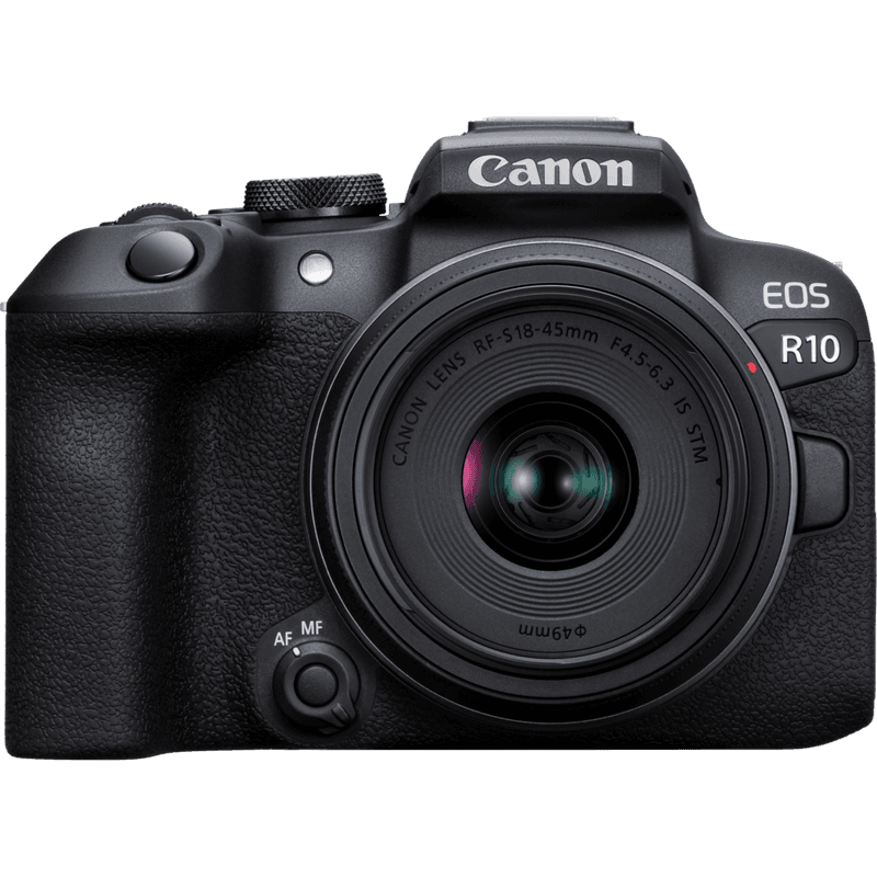 Canon EOS R10 RF-S 18-45 IS STM Aynasız Fotoğraf Makinesi