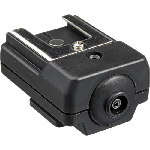 Hotshoe to Lightstand with 1/4'' famela adapter
